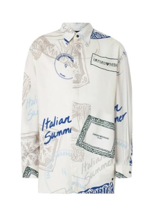 Camicia in viscosa fluida Emporio Armani | EM005762 AF13285.FZ033